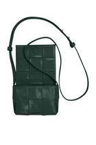 Mini Cassette Intrecciato Crossbody Bag